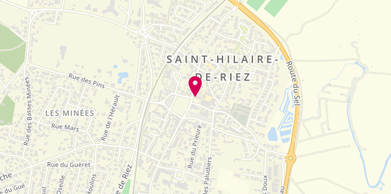Plan de Aux Piments Doux, place de l'Église, 85270 Saint-Hilaire-de-Riez