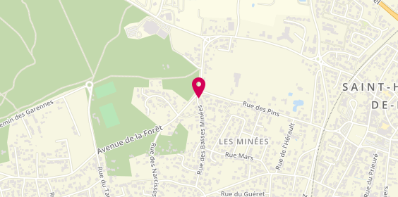 Plan de Au P'tit Louis, 1 Rue des Basses Minées, 85270 Saint-Hilaire-de-Riez