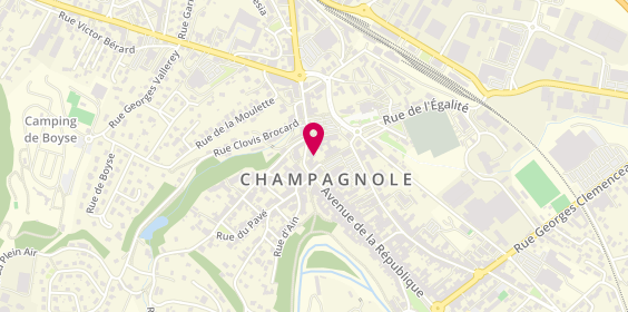 Plan de Le san marco, 31 Rue Baronne Delort, 39300 Champagnole