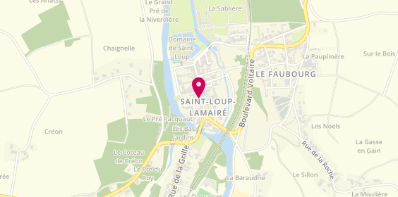 Plan de TROUVE Corinne, 5 Grand Rue Théophane Venard, 79600 Saint-Loup-Lamairé