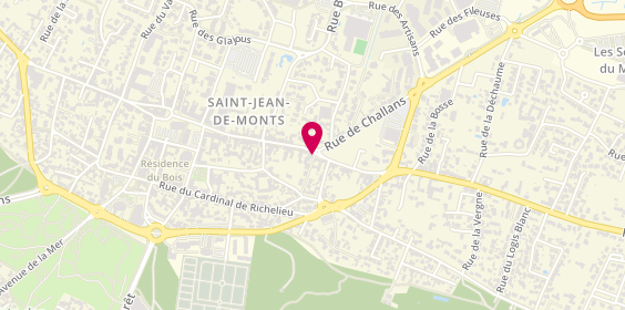 Plan de La Scala, 1 Rue du Général de Gaulle, 85160 Saint-Jean-de-Monts