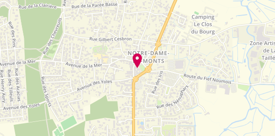 Plan de L'Ardoiz, 1 Rue de Saint-Jean de Monts
1A Rue Saint Jean, 85690 Notre-Dame-de-Monts