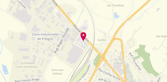 Plan de La Case B, Zone Industriel De
Rue Nicolas Appert, 39800 Poligny