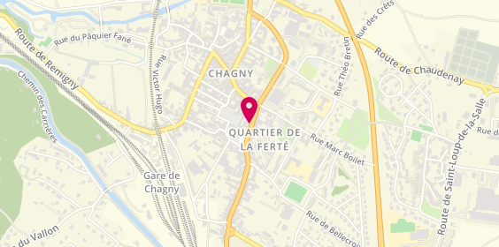 Plan de En Roue Libre, 12 Rue de la Ferté, 71150 Chagny