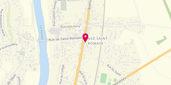 Plan de La Pause Napolitaine, 56 avenue de l'Europe, 86220 Dangé-Saint-Romain