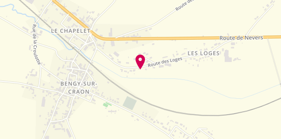 Plan de Pizza Pit-Pit, 10 Route des Loges, 18520 Bengy-sur-Craon