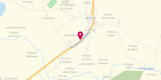 Plan de La Tosca, 66 Route de Nevers, 58110 Rouy