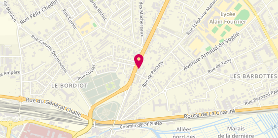 Plan de Allo Pizza Services, 74 Avenue du General Charles de Gaulle, 18000 Bourges