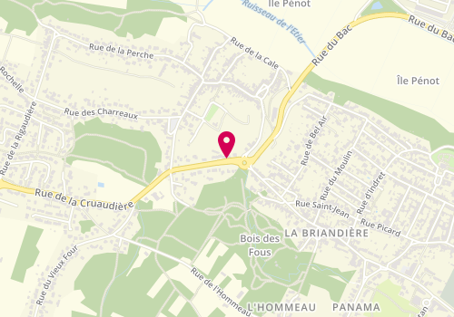 Plan de Tana-Pizz, 1 Rue du Chat Qui Guette, 44640 Saint-Jean-de-Boiseau