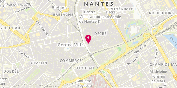 Plan de Mia Nonna, 14 Rue Beauregard, 44000 Nantes