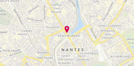 Plan de Le Pousse-Pousse, 2 Rue Paul Bellamy, 44000 Nantes