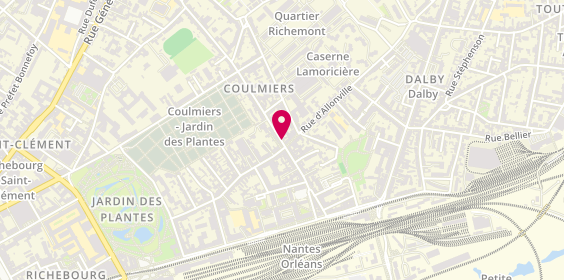 Plan de Popolo, 34 Rue de Coulmiers, 44000 Nantes