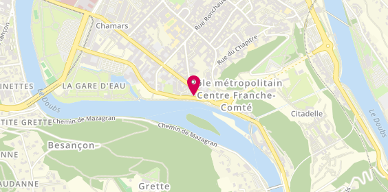 Plan de Piz'bar la Plage, 8 place du Maréchal de Lattre de Tassigny, 25000 Besançon