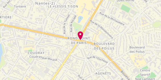 Plan de Basilic And Co, Rond-Point de Paris
174 Boulevard des Poilus, 44300 Nantes