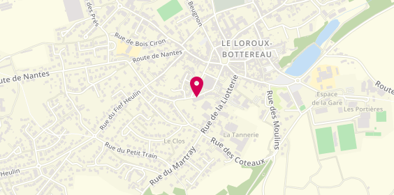 Plan de Simon Say Pizza, 18 Bis Rue Anne de Goulaine, 44430 Le Loroux-Bottereau