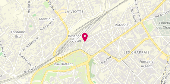 Plan de L'Etna 3, 1 avenue du Maréchal Foch, 25000 Besançon