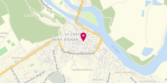 Plan de L'Amaréna, 7 place de la Paix, 41110 Saint-Aignan