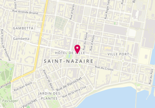 Plan de Basilic&Co, 41 avenue du Général de Gaulle, 44600 Saint-Nazaire