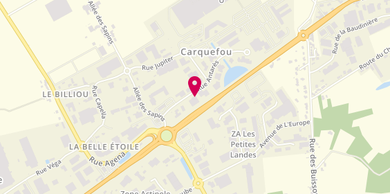 Plan de A Casetta, 8 Rue Antarès, 44470 Carquefou