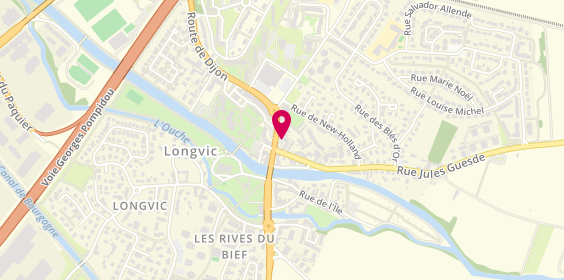 Plan de Miam pizza Longvic, 20 Bis Route de Dijon, 21600 Longvic