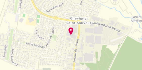 Plan de Le Petit Bistrot, 30 avenue de Tavaux, 21800 Chevigny-Saint-Sauveur