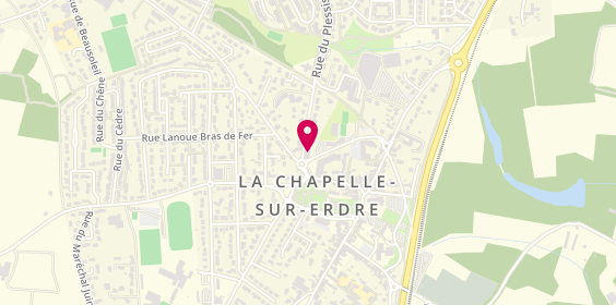 Plan de NM Pizzas, 1 Rue du Plessis, 44240 La Chapelle-sur-Erdre