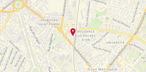 Plan de Chouette Pizza, 8 Rue des Bons Amis, 21000 Dijon