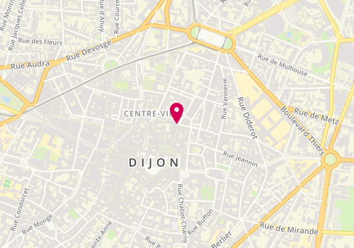 Plan de The Little Italy Shop, 25 Rue Verrerie, 21000 Dijon