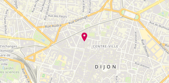Plan de Lucilla, 44 Rue des Godrans, 21000 Dijon