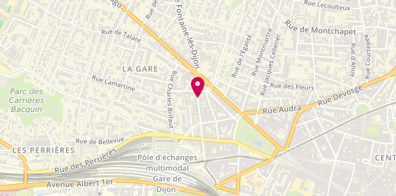 Plan de Régal Pizza, 17 Rue Guillaume Tell, 21000 Dijon