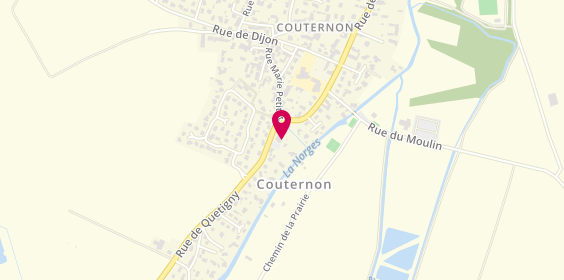 Plan de Chez Grand-Mère, 3 Rue de Quetigny, 21560 Couternon