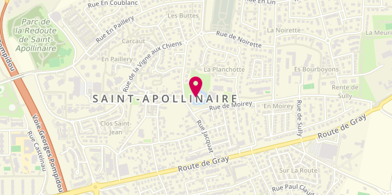 Plan de Pizza du Bourg, 639 Route de Gray Centre Commercial, 21850 Saint-Apollinaire