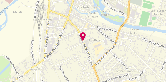Plan de La Mozza, 30 Avenue de Villefranche, 41200 Romorantin-Lanthenay