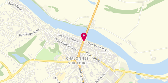 Plan de Chat Noir / Chat Blanc, 1 Rue Nationale, 49290 Chalonnes-sur-Loire