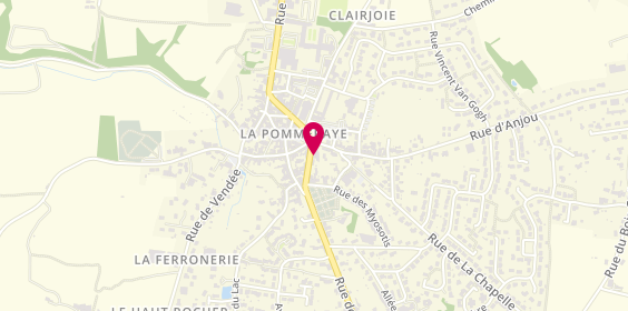 Plan de Chez Angelo, 10 Rue des Mauges, 49620 Mauges-sur-Loire
