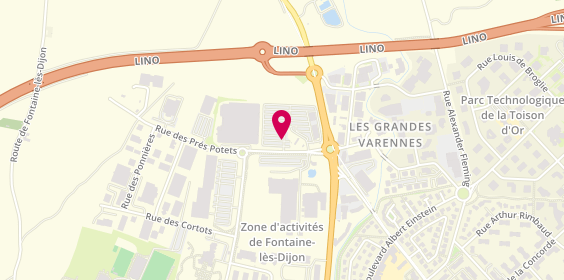 Plan de Il Kiosko, Rue des Prés Potets, 21121 Fontaine-lès-Dijon