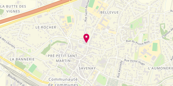 Plan de Dominos Pizza, 37 Rue de Nantes, 44260 Savenay
