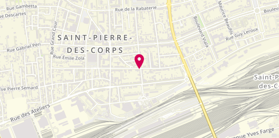 Plan de Pizza Vio, 221 Rue Honoré de Balzac, 37700 Saint-Pierre-des-Corps