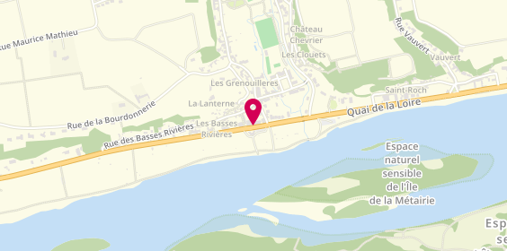 Plan de Le Saint Vincent, 53 Quai de la Loire, 37210 Rochecorbon
