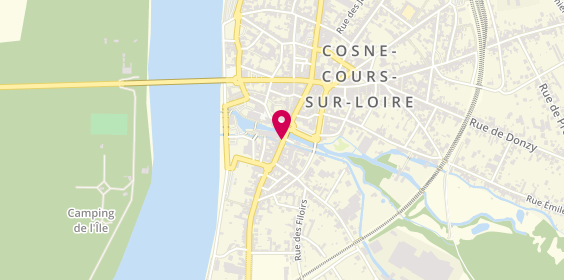 Plan de Cosne Pizza, A Cote du Cinema
4 Rue Saint-Agnan, 58200 Cosne-Cours-sur-Loire