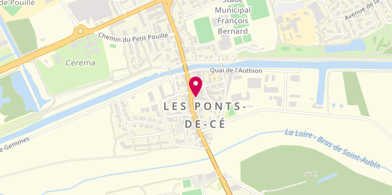 Plan de Le San Marco, 6 Pass. Saint-Aubin, 49130 Les Ponts-de-Cé