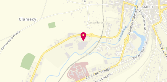 Plan de Le Bistro, Route d'Orléans, 58500 Clamecy