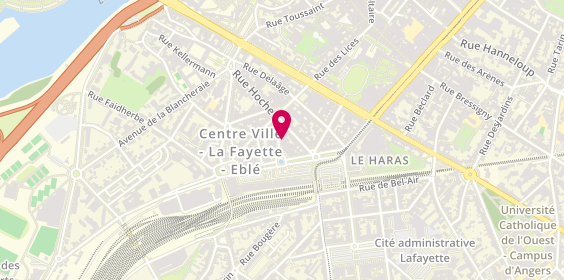 Plan de Le Vesuvio, 11 Rue de la Gare, 49100 Angers