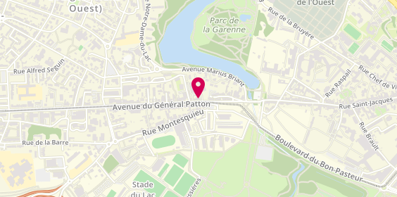 Plan de Pizzas du Roy, 8 avenue du Général Patton, 49000 Angers