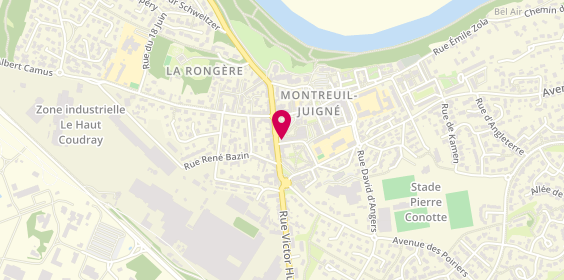 Plan de La Pizza Sympa, 5 Rue Victor Hugo, 49460 Montreuil-Juigné