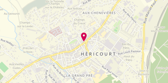 Plan de Les 2 Clefs, 67 Rue du Général de Gaulle, 70400 Héricourt