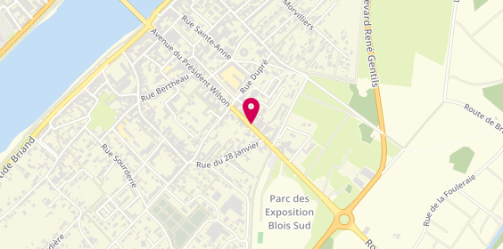 Plan de Andiamo Pizza, 66 Avenue Prés Wilson, 41000 Blois