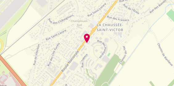 Plan de Pizza Gino, 19 Route Nationale, 41260 La Chaussée-Saint-Victor