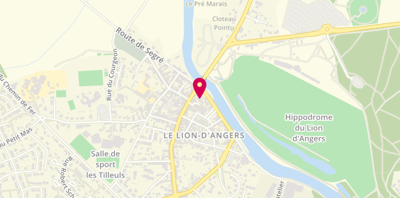 Plan de Pizzéria Madona, Rue du Canal, 49220 Le Lion-d'Angers