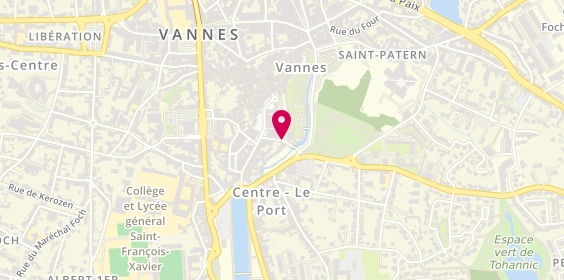 Plan de Le Rdv Resto des Valseuses, 7 Rue Prte Poterne, 56000 Vannes